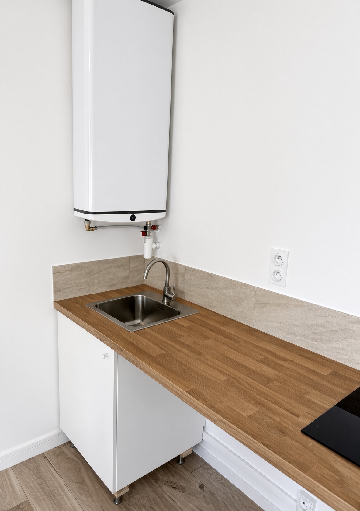 Ballon extra-plat vertical en cuisine, Paris