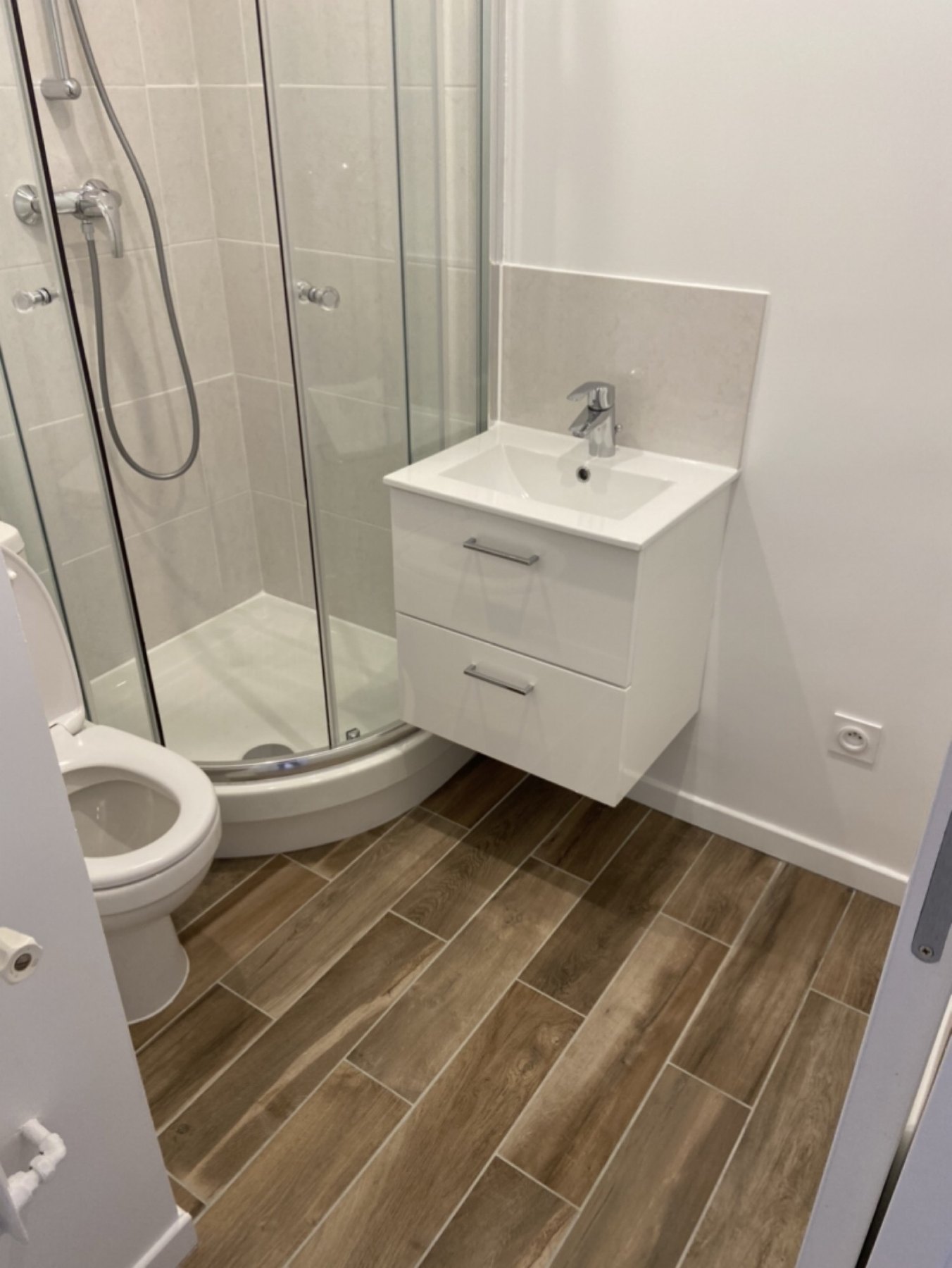 Salle d'eau rénovée